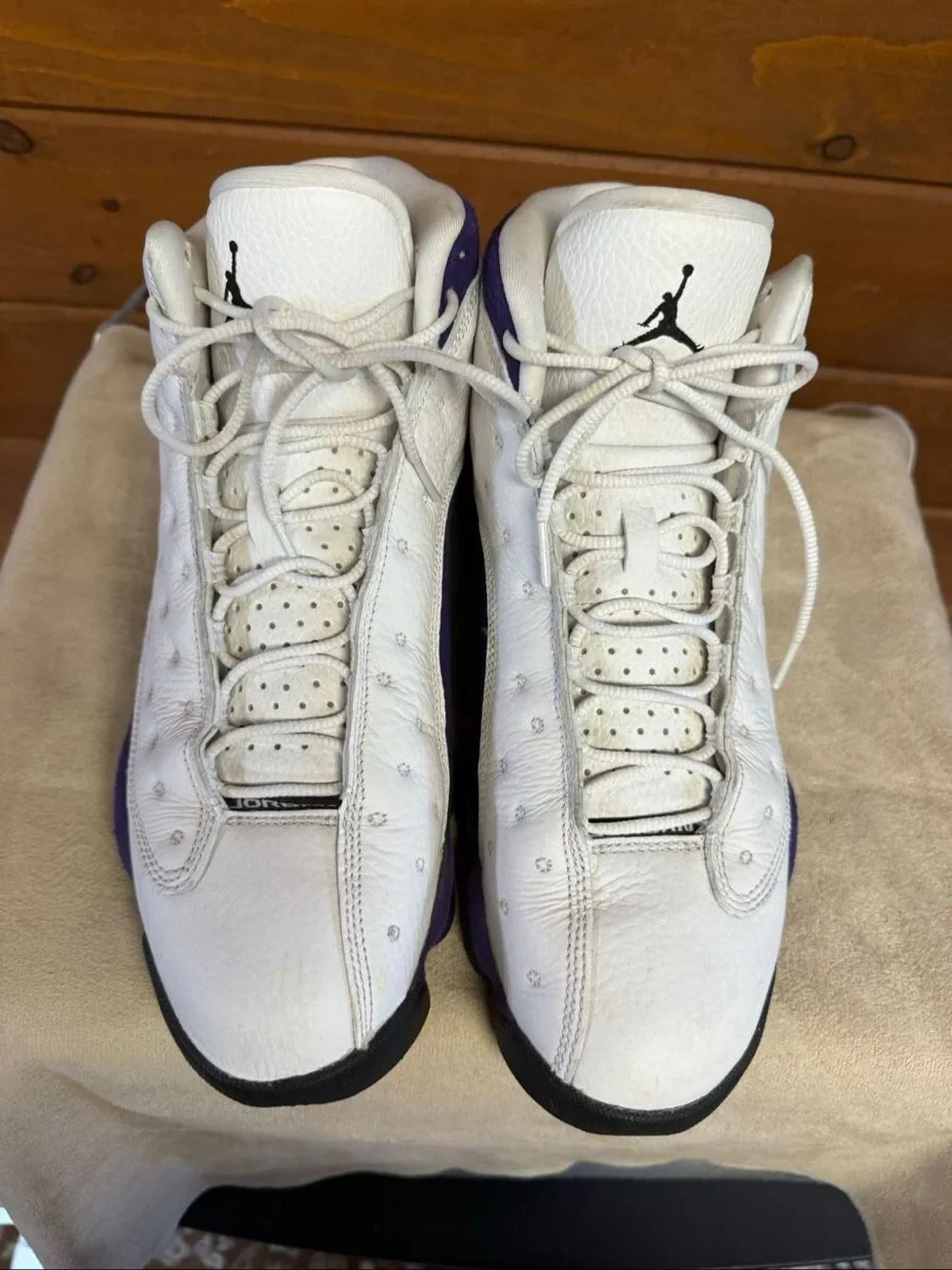 Nike Air Jordan 13 Retro 'Lakers' Sz 10.5 (414571-105)